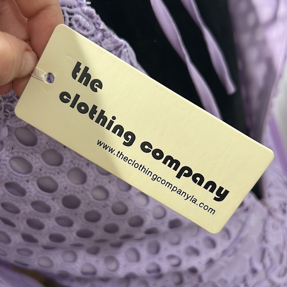 light purple mini dress - Picture 4 of 4